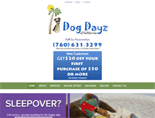 Tablet Screenshot of dogdayzofcalifornia.com